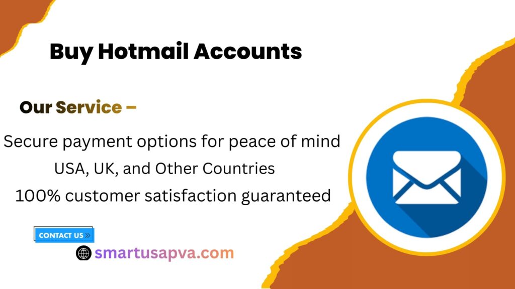 Buy Hotmail Accounts