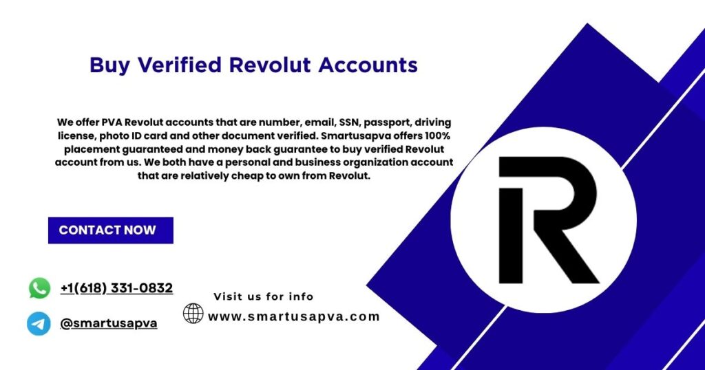 Buy Verified Revolut Accounts