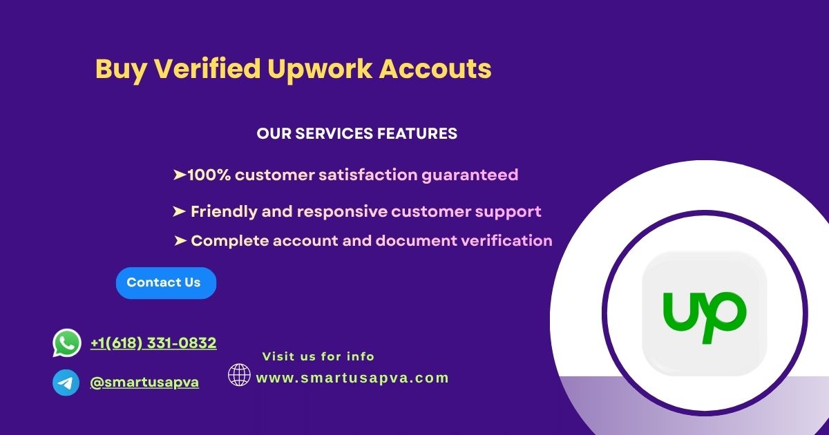 Buy Verified Upwork Accouts