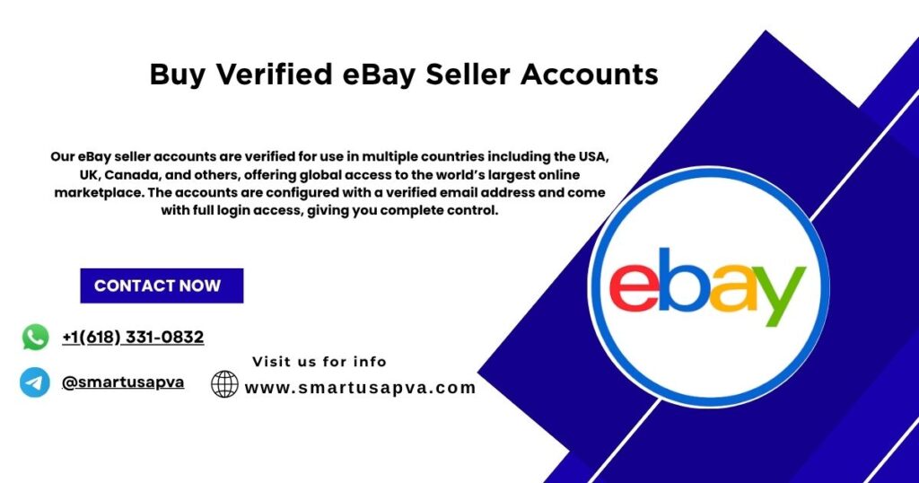 Buy Verified eBay Seller Accounts