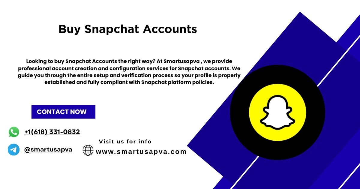 Buy Snapchat Accounts