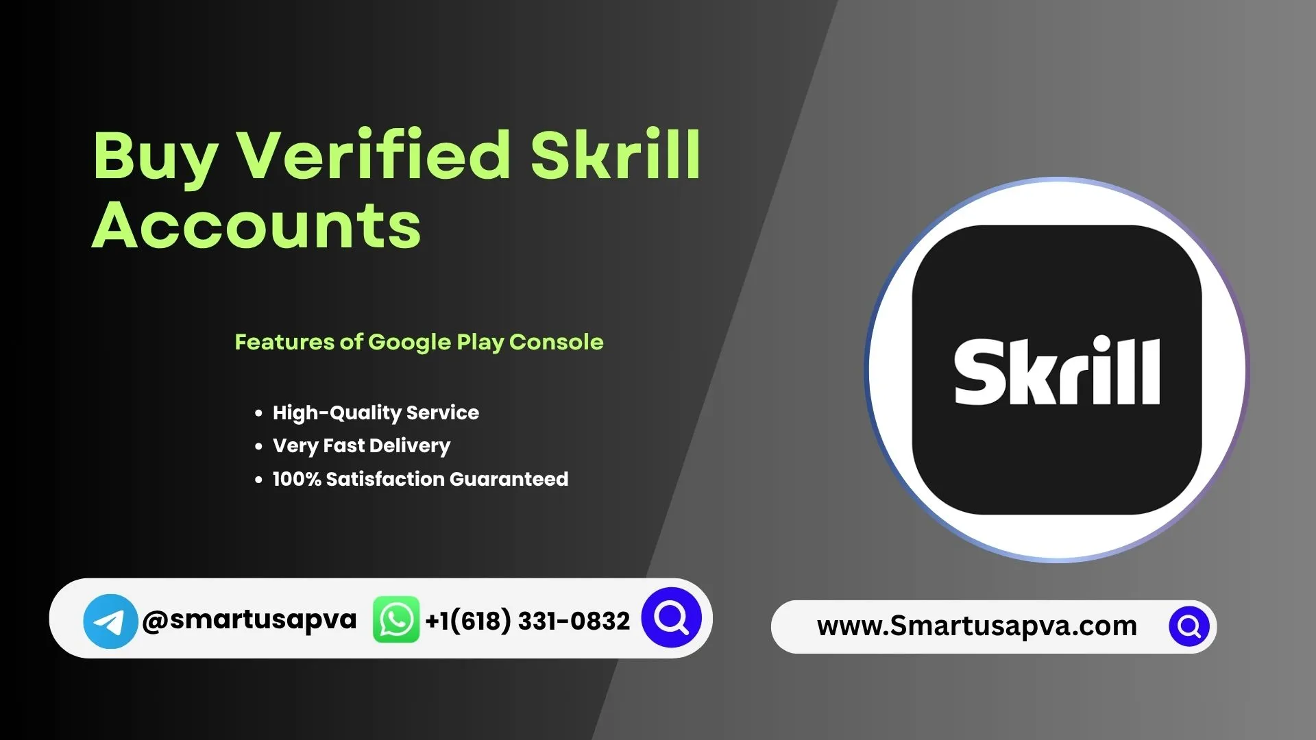 Buy Verified Skrill Accounts