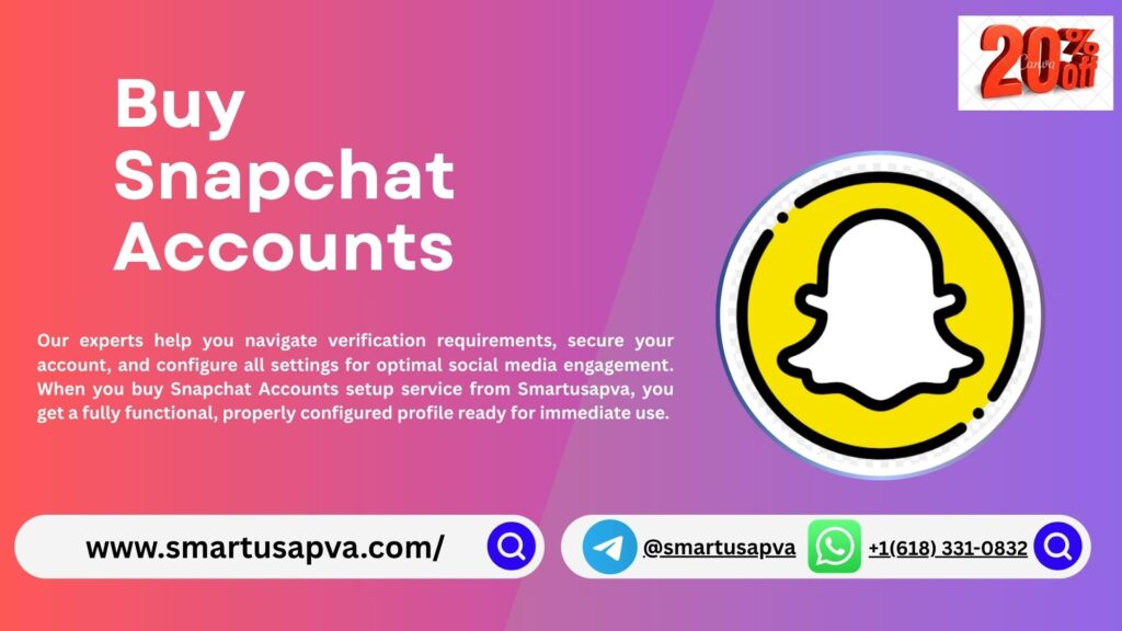 Buy Snapchat Accounts