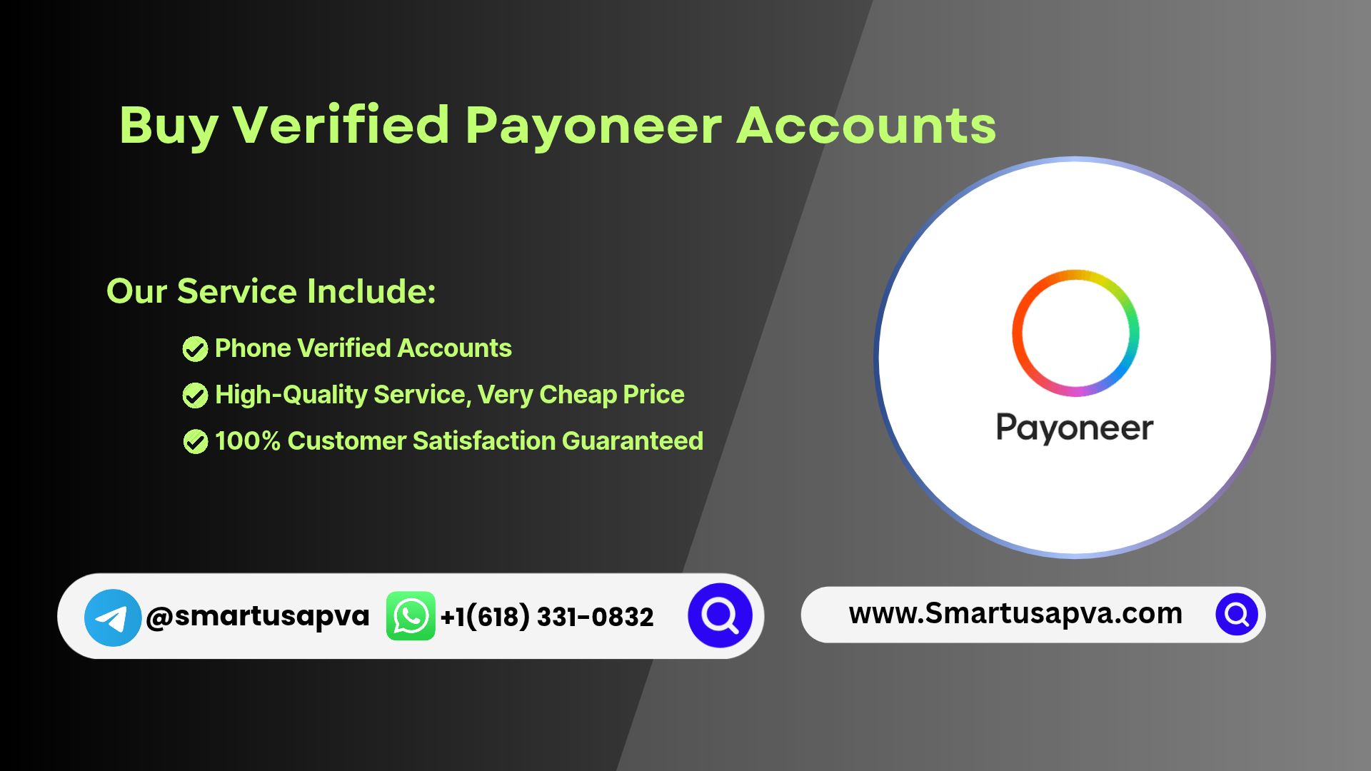 Buy Verified Payoneer Accounts